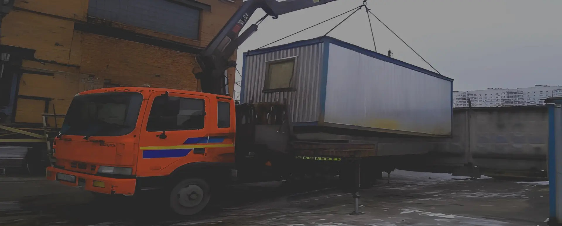 Получить уникальное предложение по перевозке негабаритного вагончика грузовым транспортом по России из Раевского с гарантией безопасности
